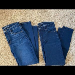 2 pairs of Universal Thread jeans